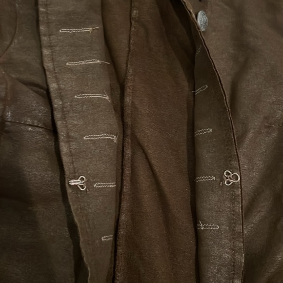 brown jacket with details - Picture 4 of 6